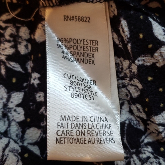 NWT Max Studio Ruffle wrap dress size large - Picture 11 of 15